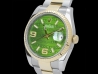 Rolex Datejust Oyster Green Wave Factory Diamonds Dial - Rolex Guaran 116233 